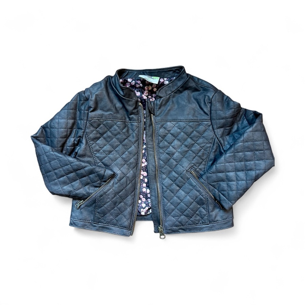Oshgosh girls Quilted Pleather Jacket